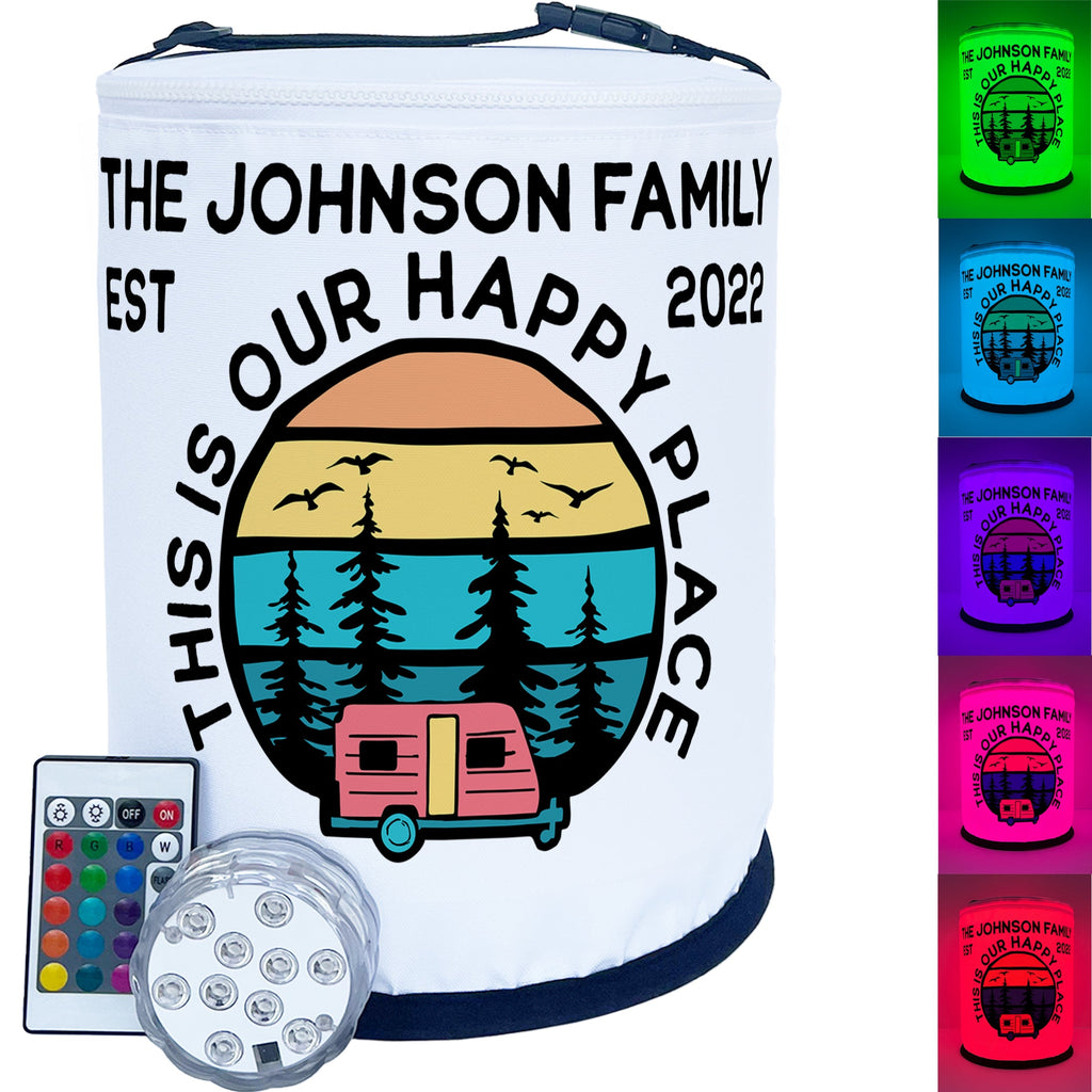 This is Our Happy Place, Travel Trailer LED Lantern