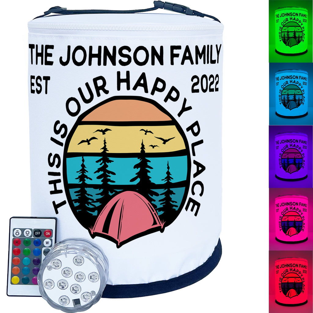 This is Our Happy Place, Tent Decoration LED Lantern
