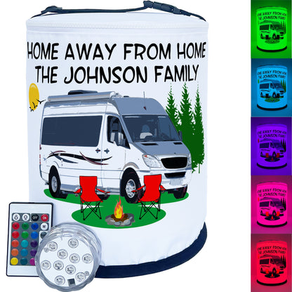 Home Away From Home Class B Motorhome LED Lantern