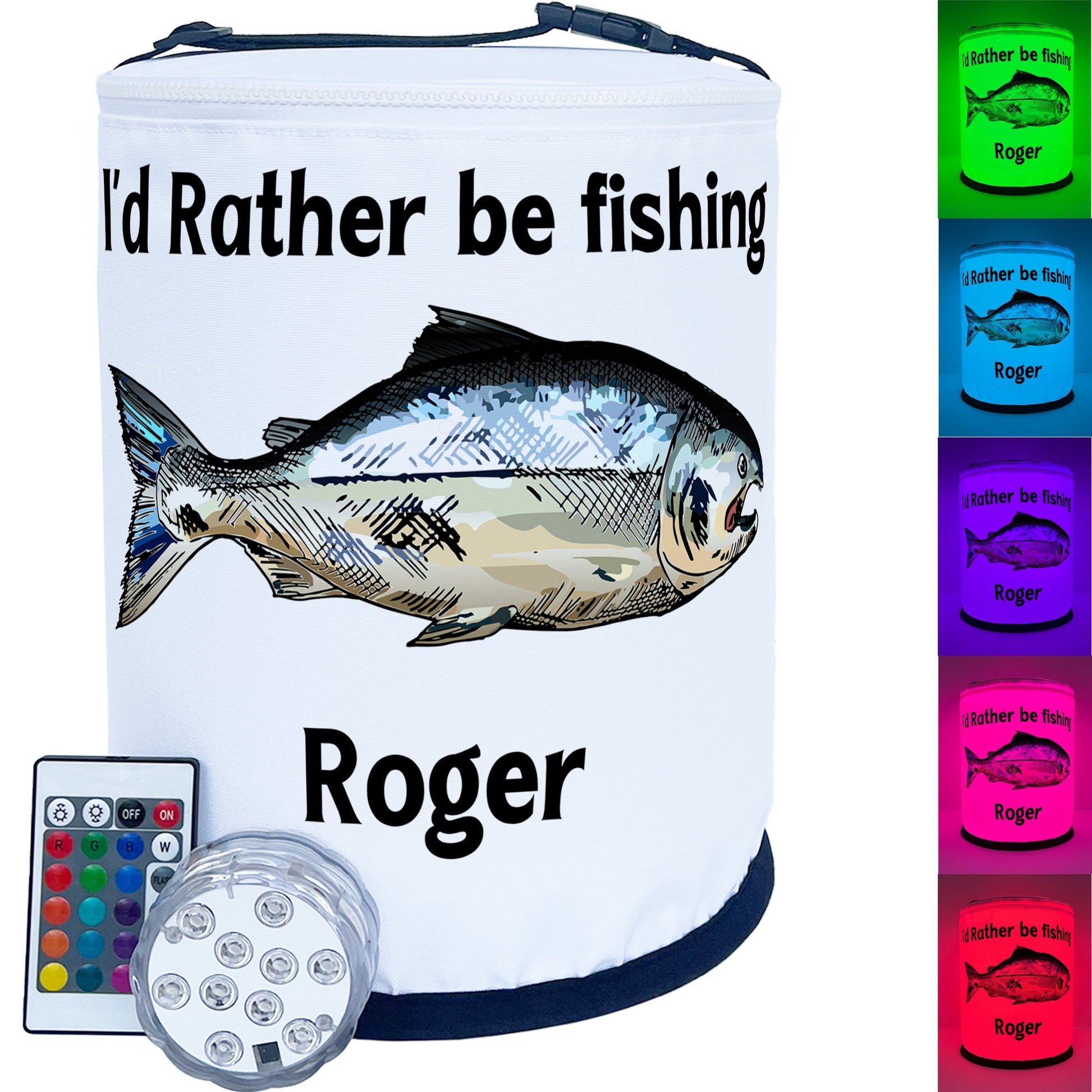 Kokanee Salmon Fishing LED Color Changing Lantern