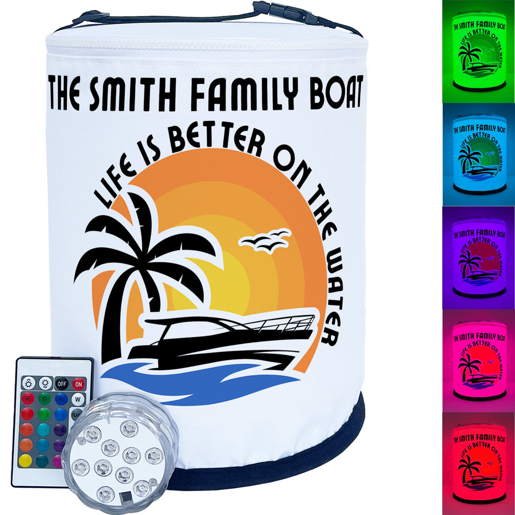 Life is Better on The Water LED Lantern