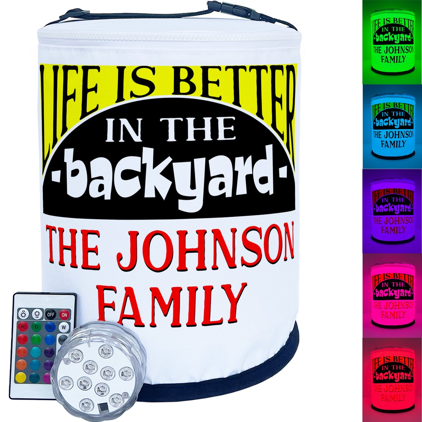 Life is Better in the Backyard LED Decoration