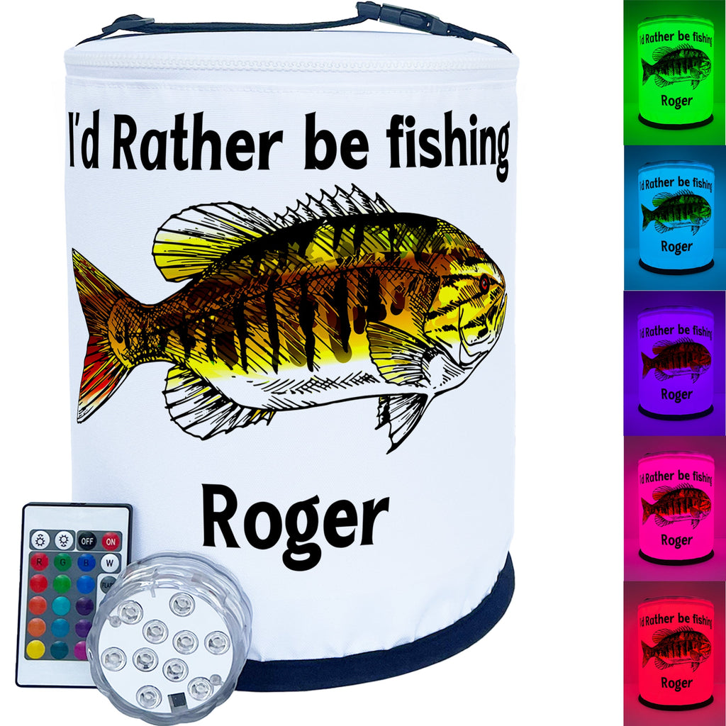 Large Mouth or Small Mouth Bass LED Lantern