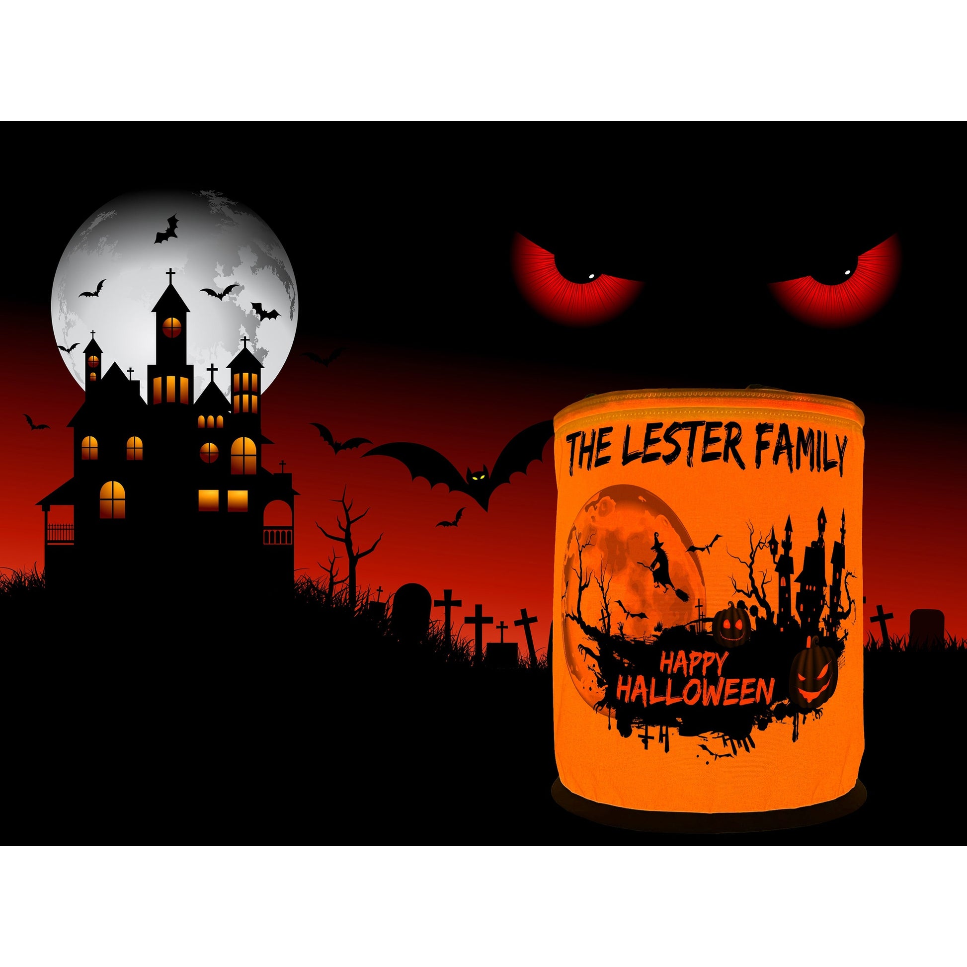 Happy Halloween Color Changing LED Party Lantern