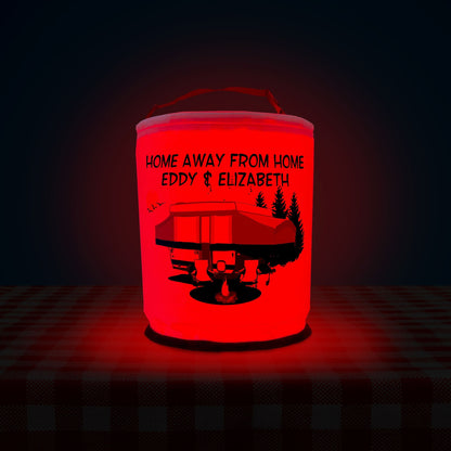 Home Away From Home, Pop-Up Tent Trailer LED Lantern