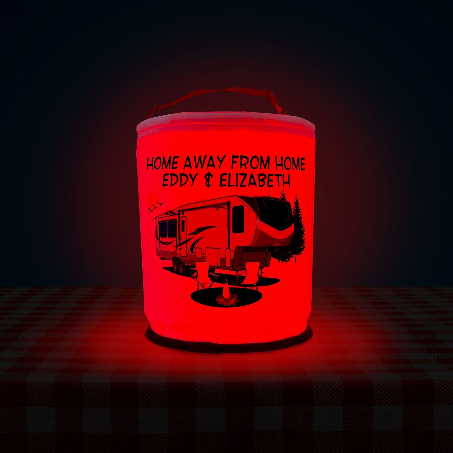 Home Away From Home, 5th Wheel Trailer LED Lantern