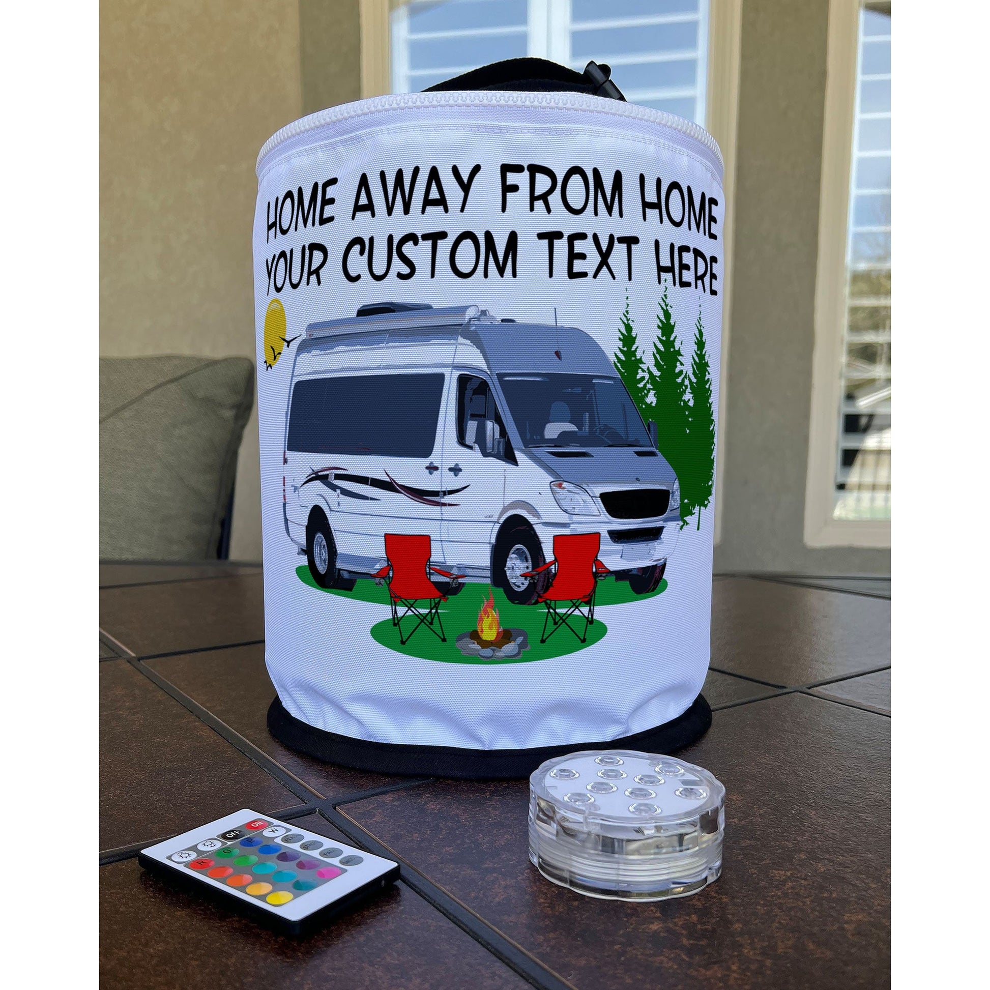 Home Away From Home Class B Motorhome LED Lantern