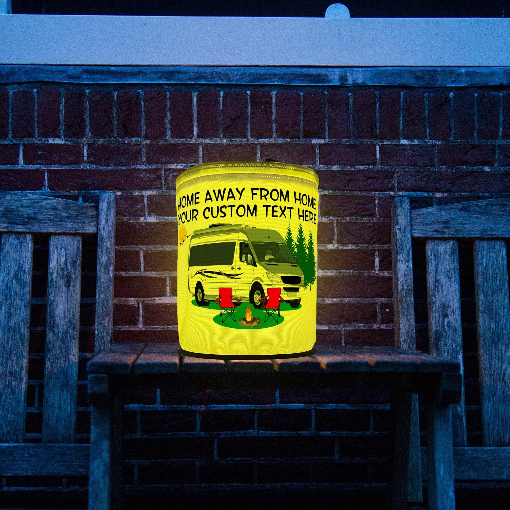 Home Away From Home Class B Motorhome LED Lantern