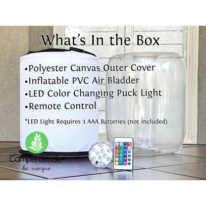 American Fisherman US Flag Color Changing LED Lantern