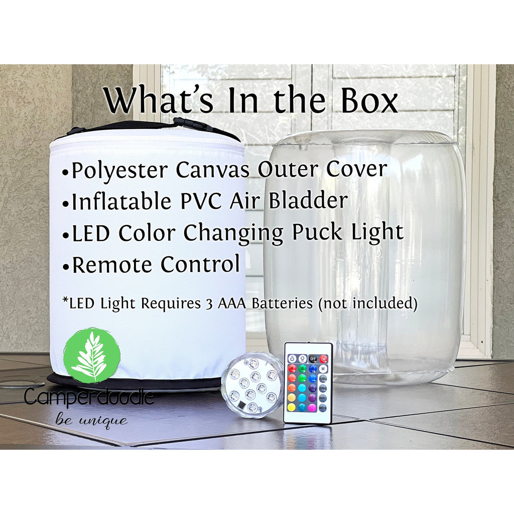 Living the Good Life Personalized Color Changing LED Lantern