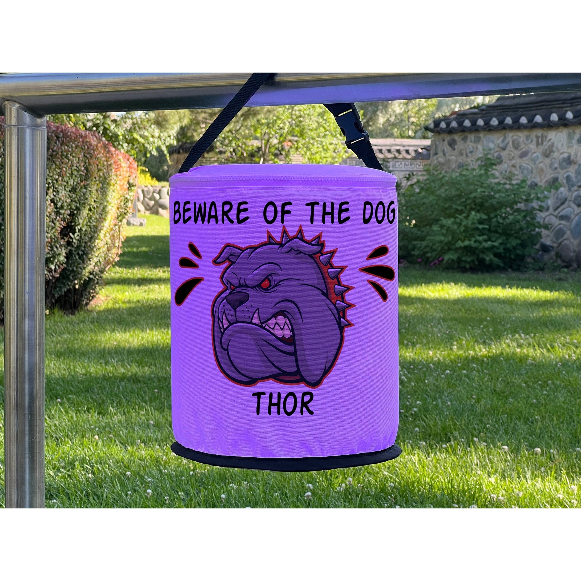 Customized Bull Dog Color Changing LED Lantern