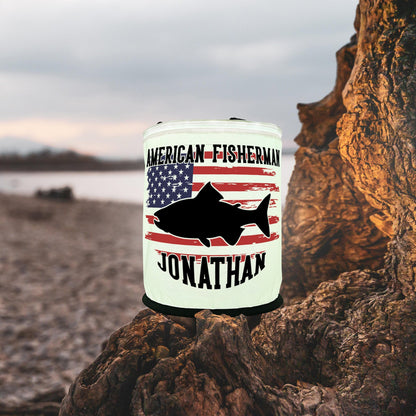 American Fisherman US Flag Color Changing LED Lantern