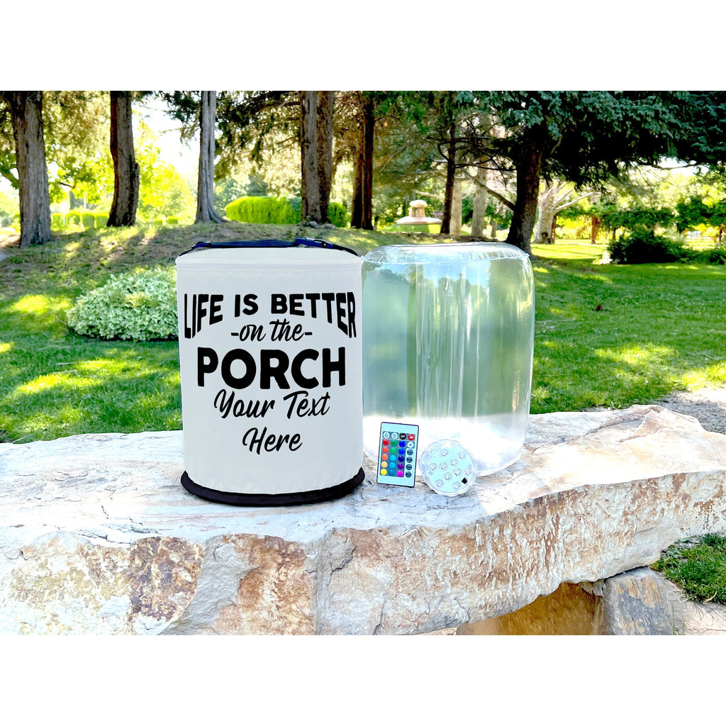Life is Better on the Porch LED Decoration