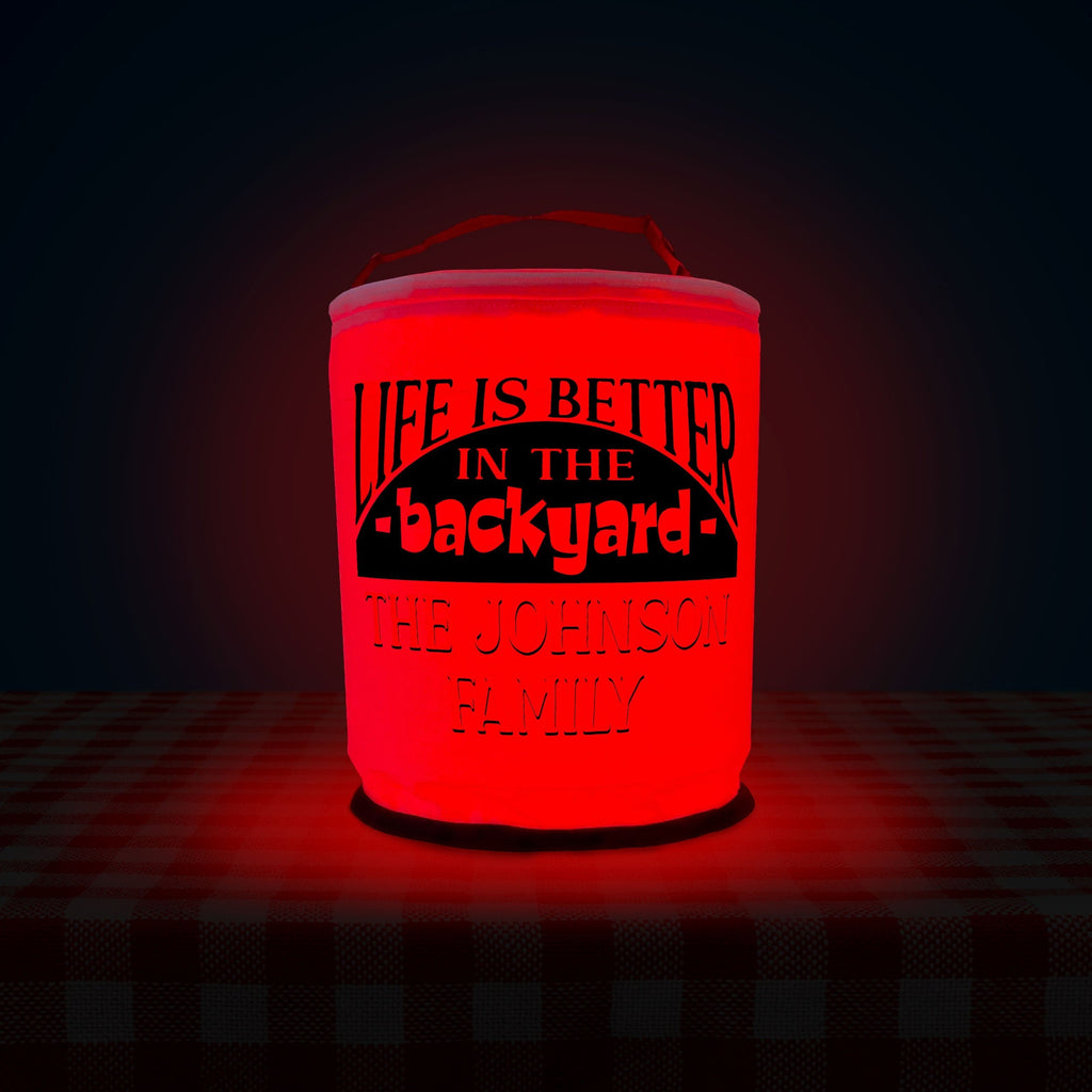 Life is Better in the Backyard LED Decoration