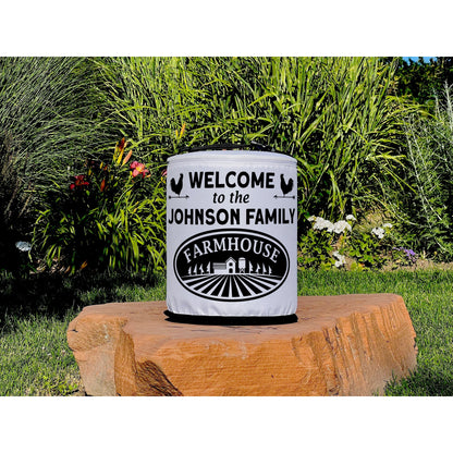 Welcome to the Family Farmhouse LED Lantern