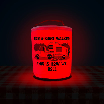 This is How We Roll, 5th Wheel Trailer LED Decoration