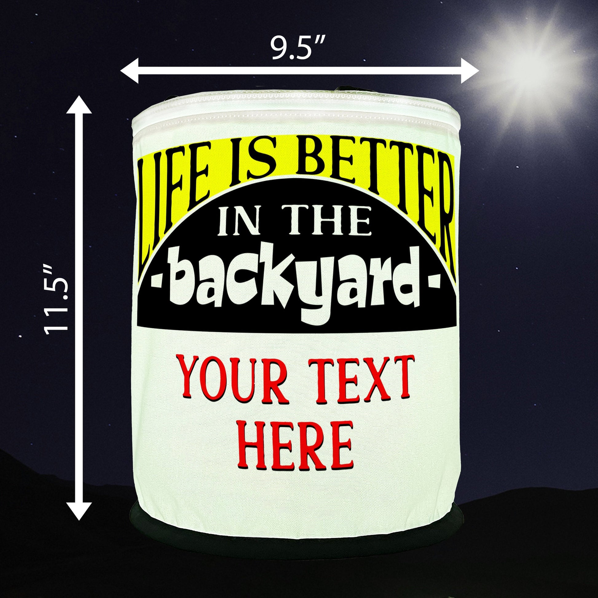 Life is Better in the Backyard LED Decoration