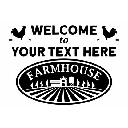Welcome to the Family Farmhouse LED Lantern